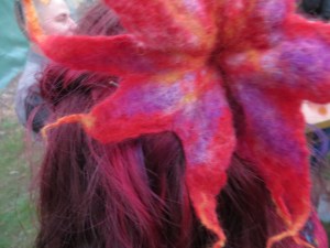 In situe with a  kirby grip stuck in.